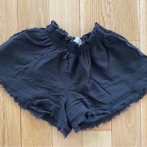 Hatch Black Women's Shorts